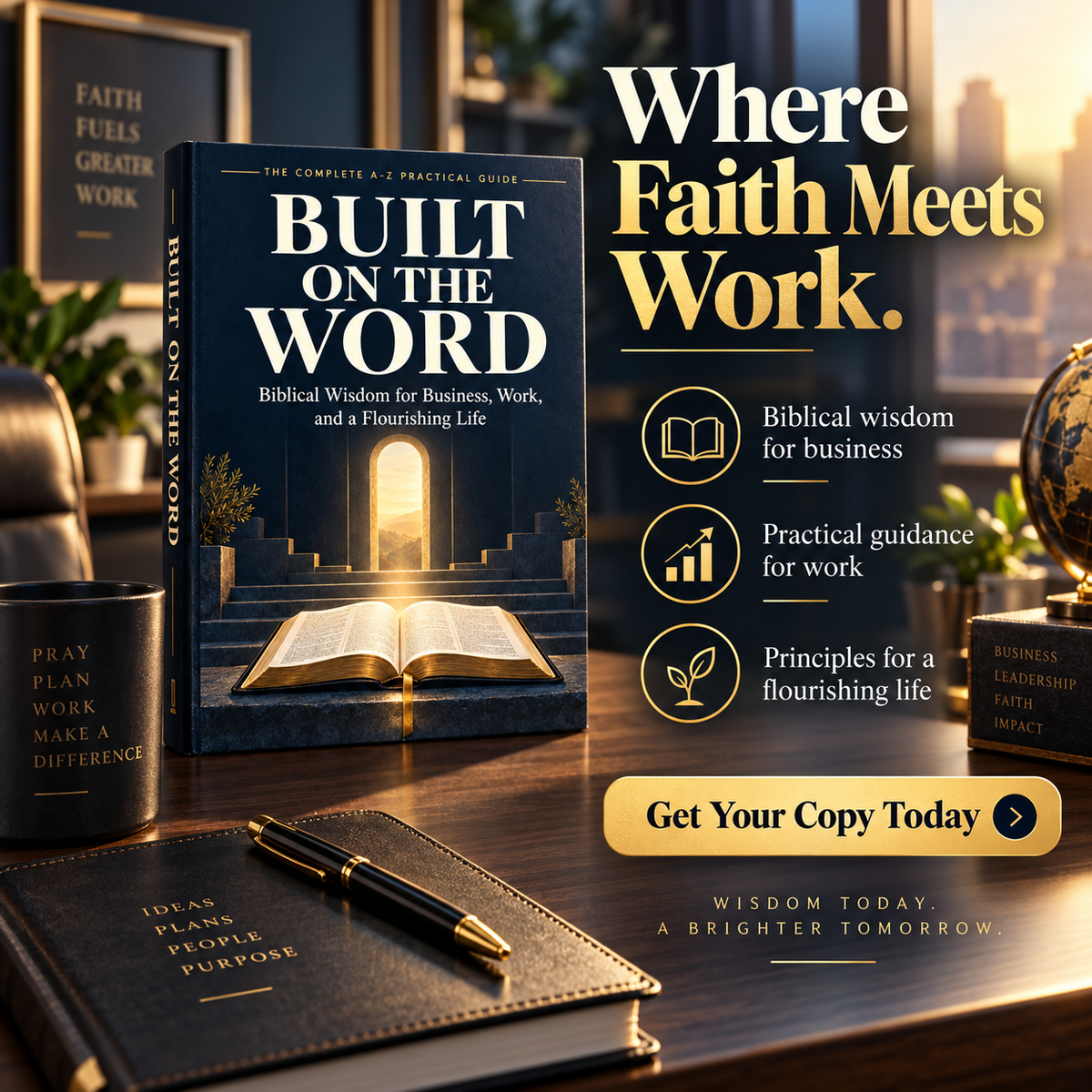 Built On The Word-(instant download)