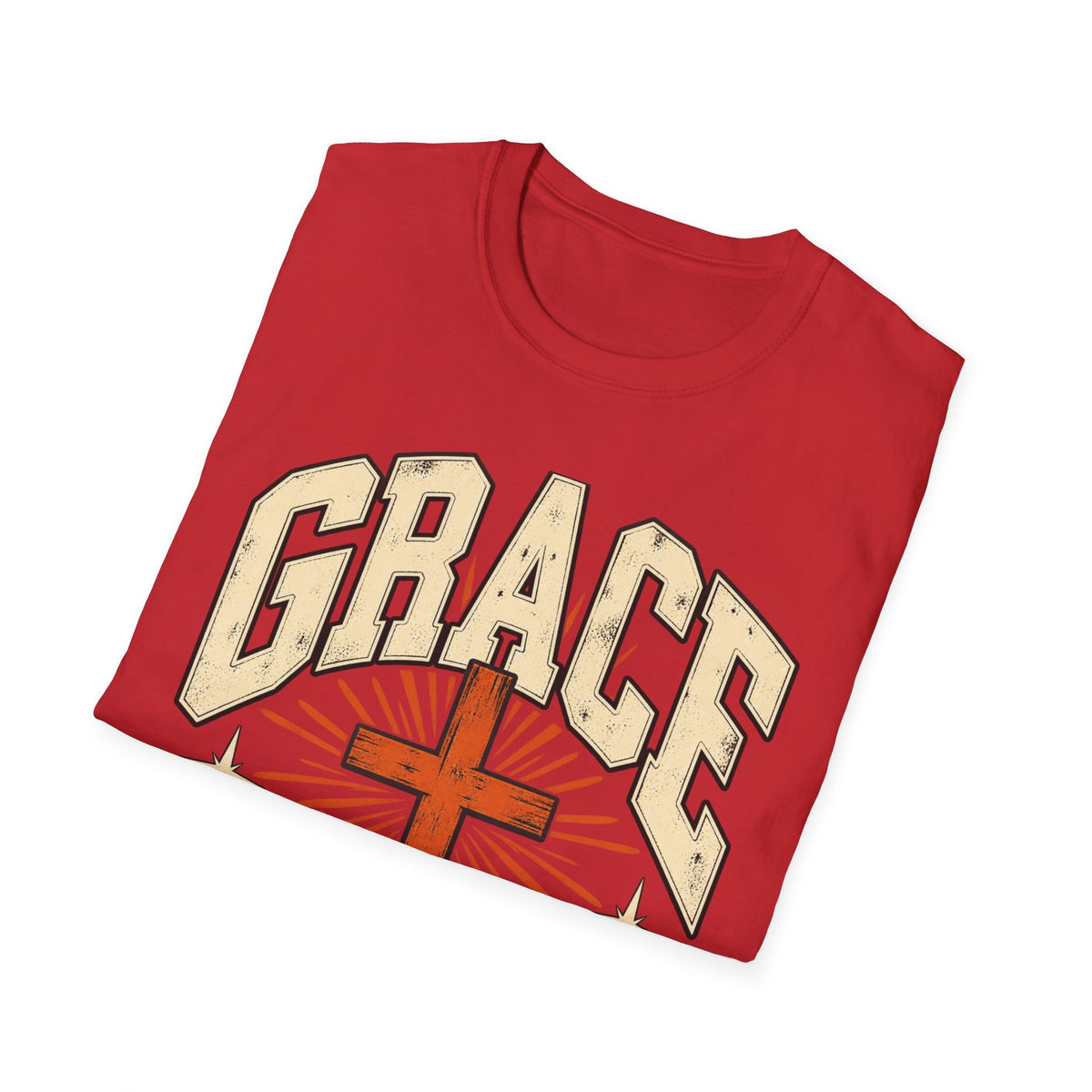 Grace Carried Me Christian Faith T-Shirt